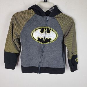 DC Comics Batman Zipper Front Hooded Jacket‎